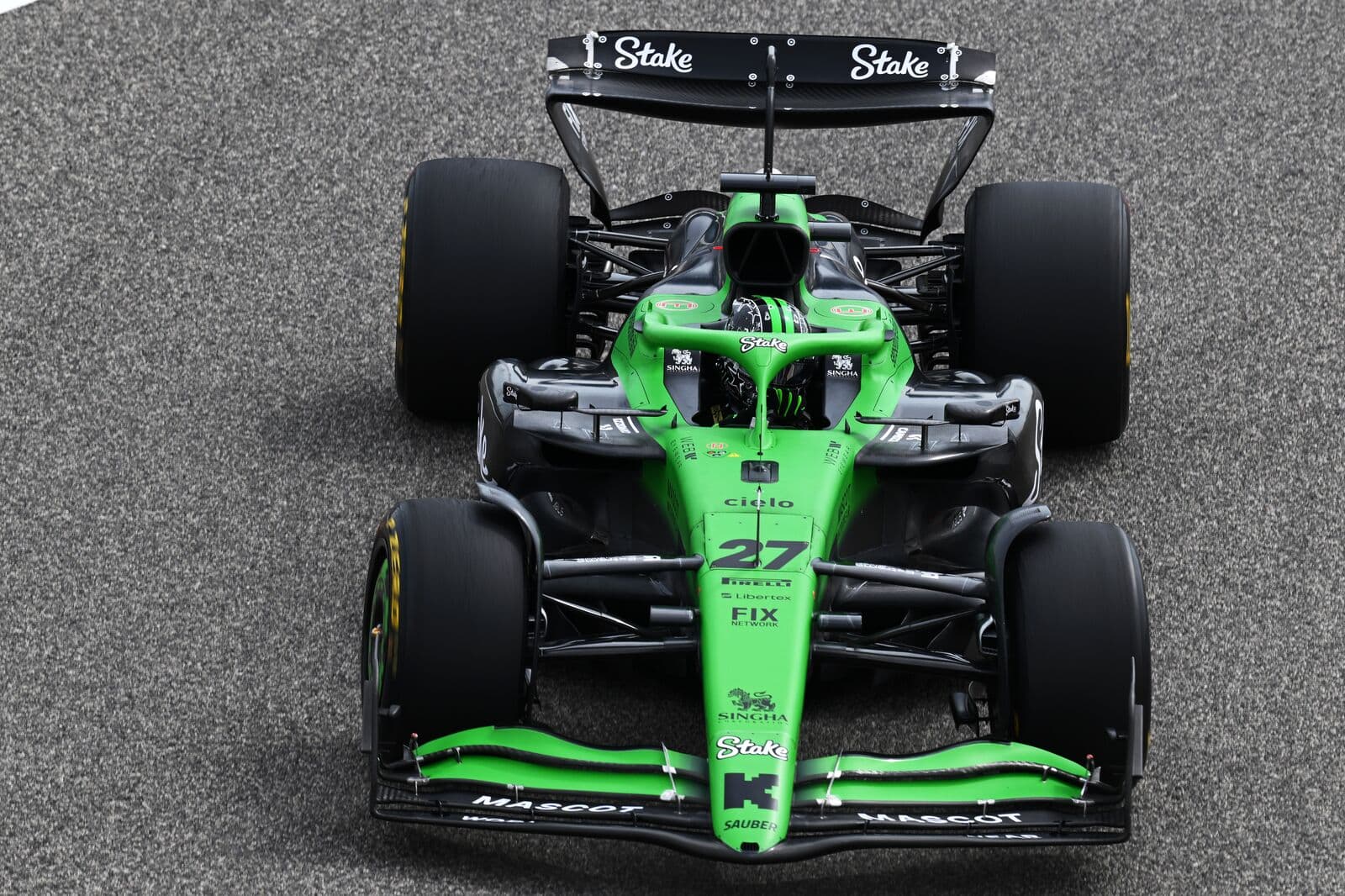 GALERIA: Nowy Sauber C45 na torze F1 
