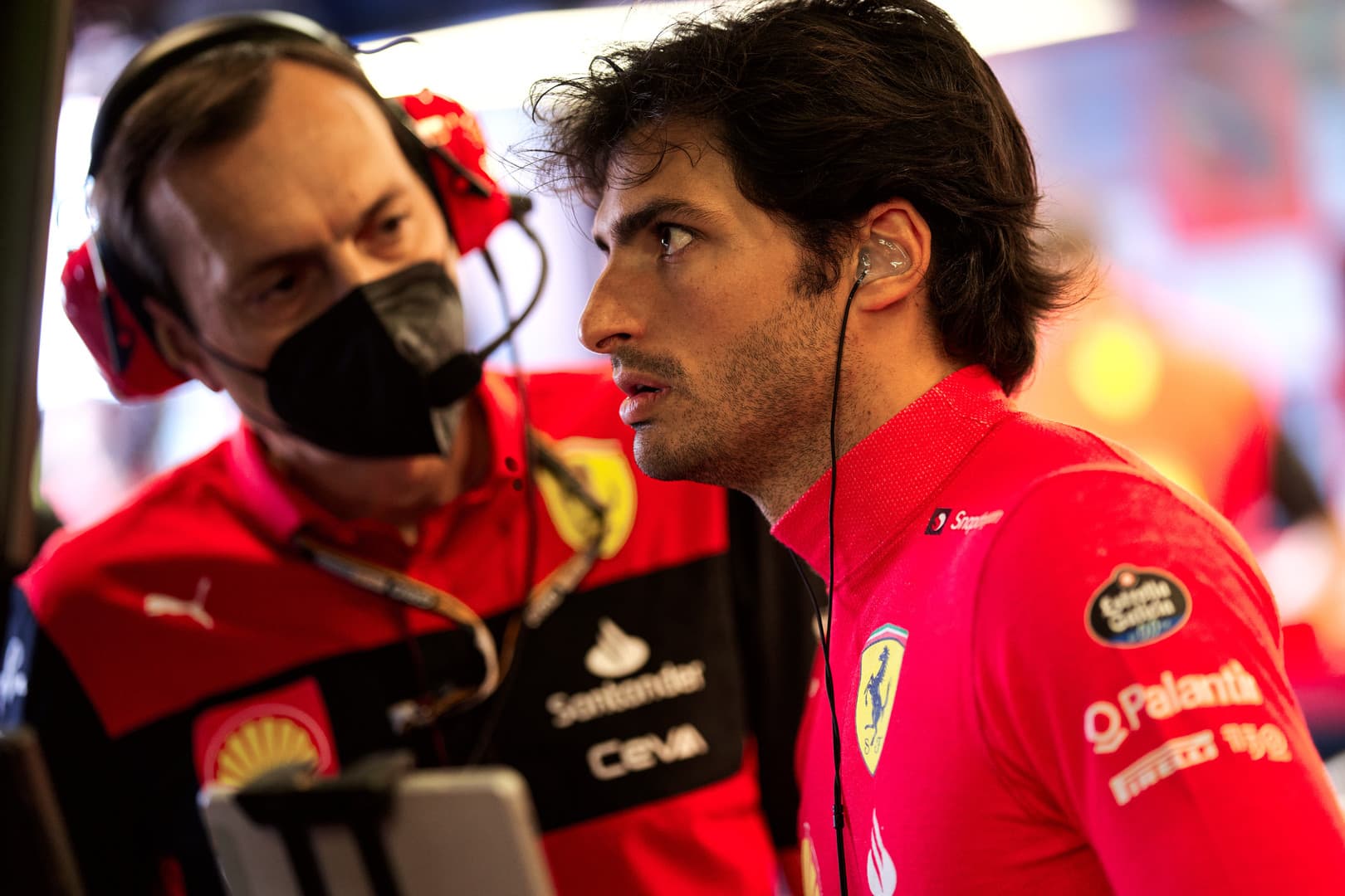 Sainz miał problemy z kierownicą w wyścigu