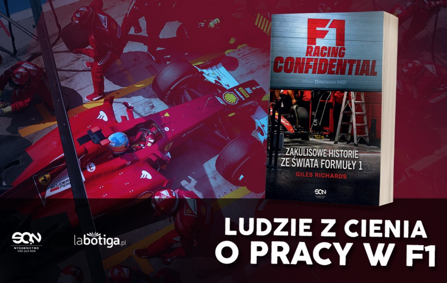 „F1 Racing Confidential”. Książka o tych, którzy pracują na sukces zespołu