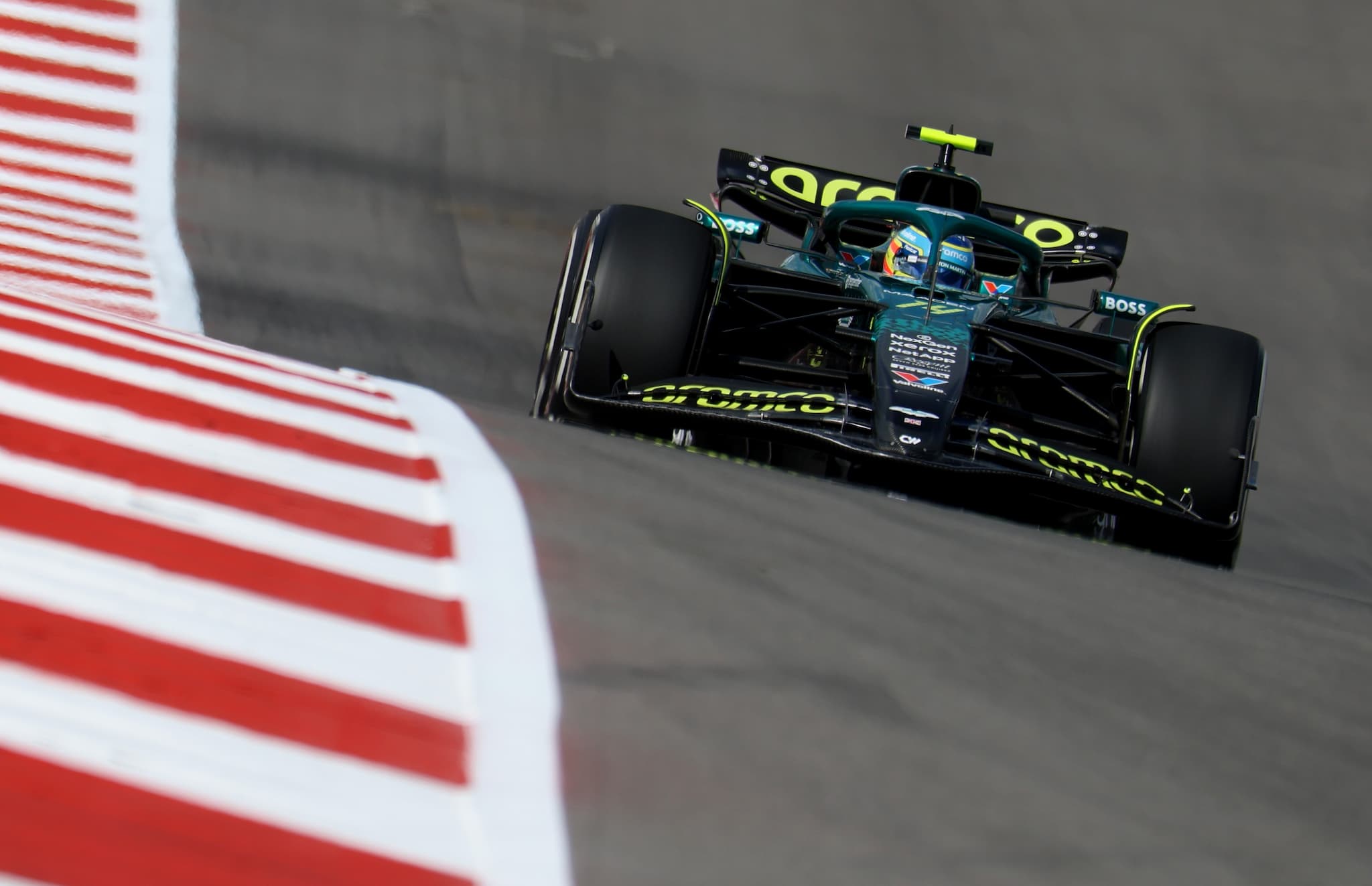 Ustawienie na starcie sprintu F1 (GP USA 2025)