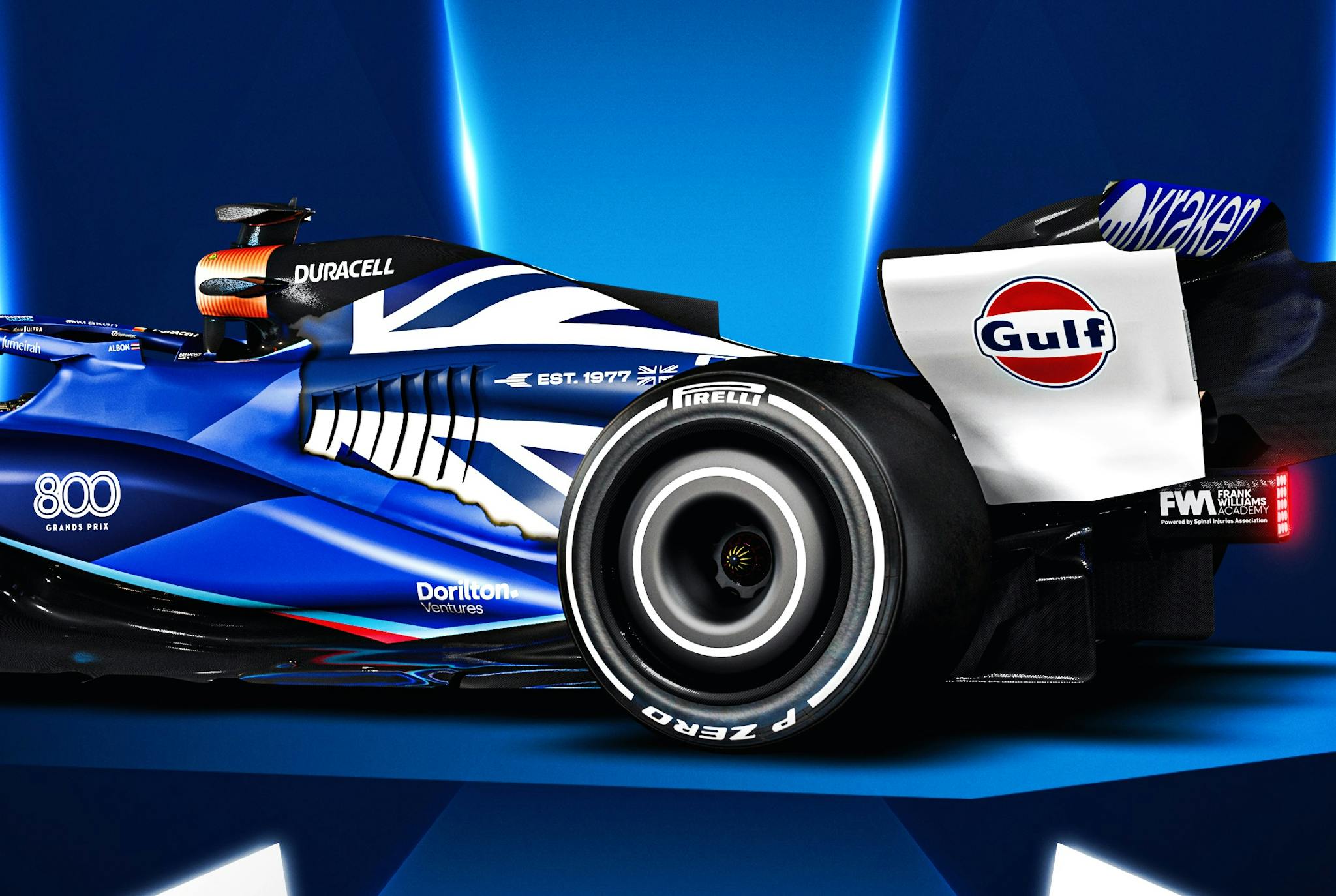 Specjalne malowanie Williamsa na GP Wielkiej Brytanii