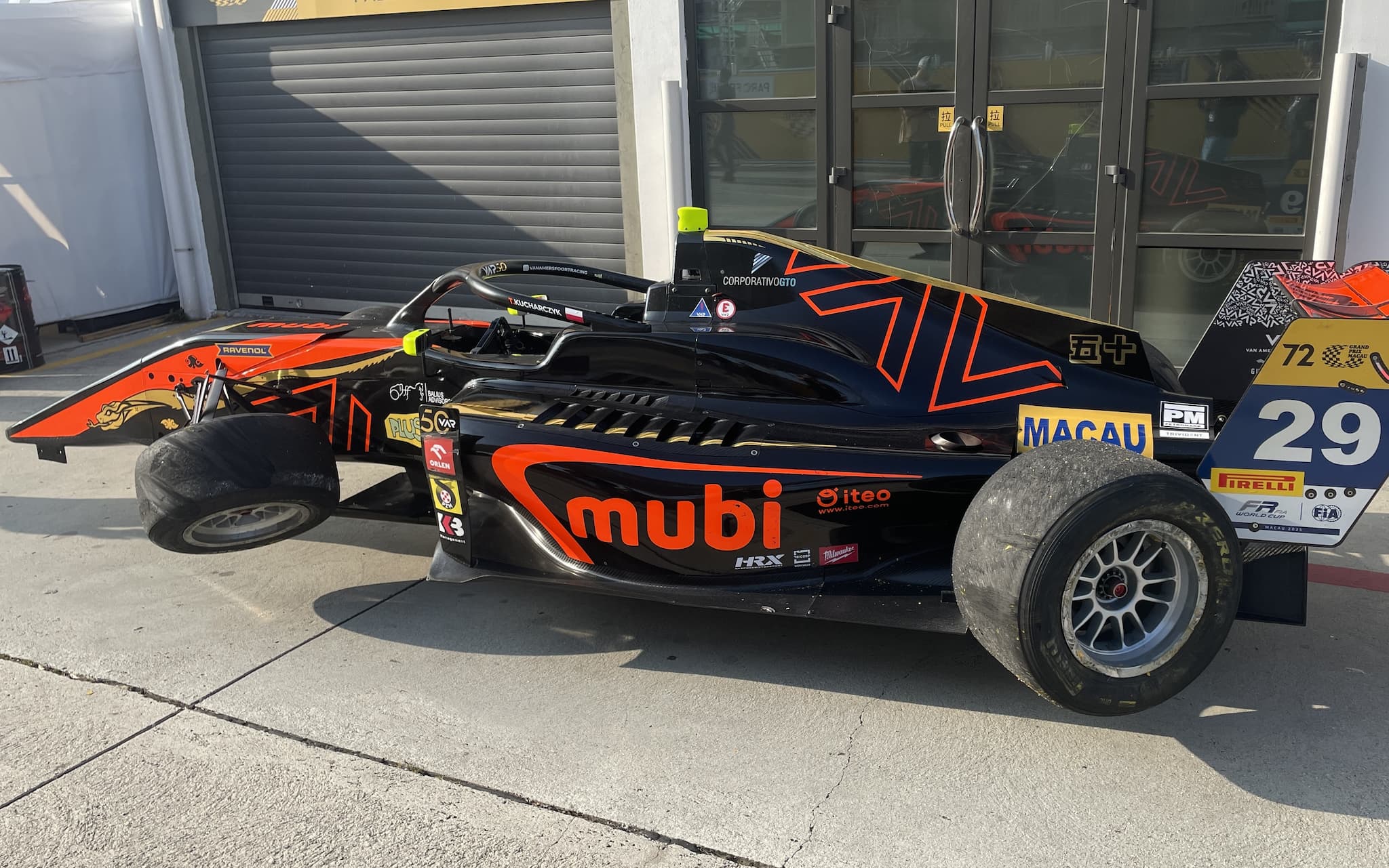 Tymek Kucharczyk skomentował wypadek w Makau. Błąd w złym momencie