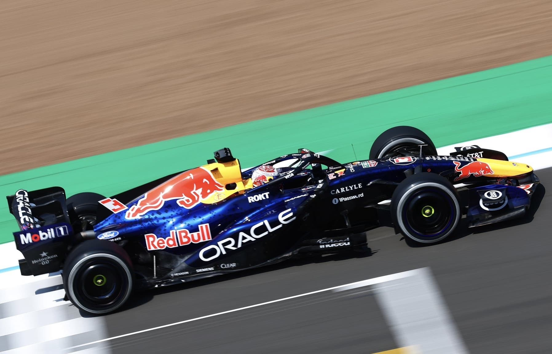 Ustawienie na starcie sprintu F1 (GP Wielkiej Brytanii 2026)
