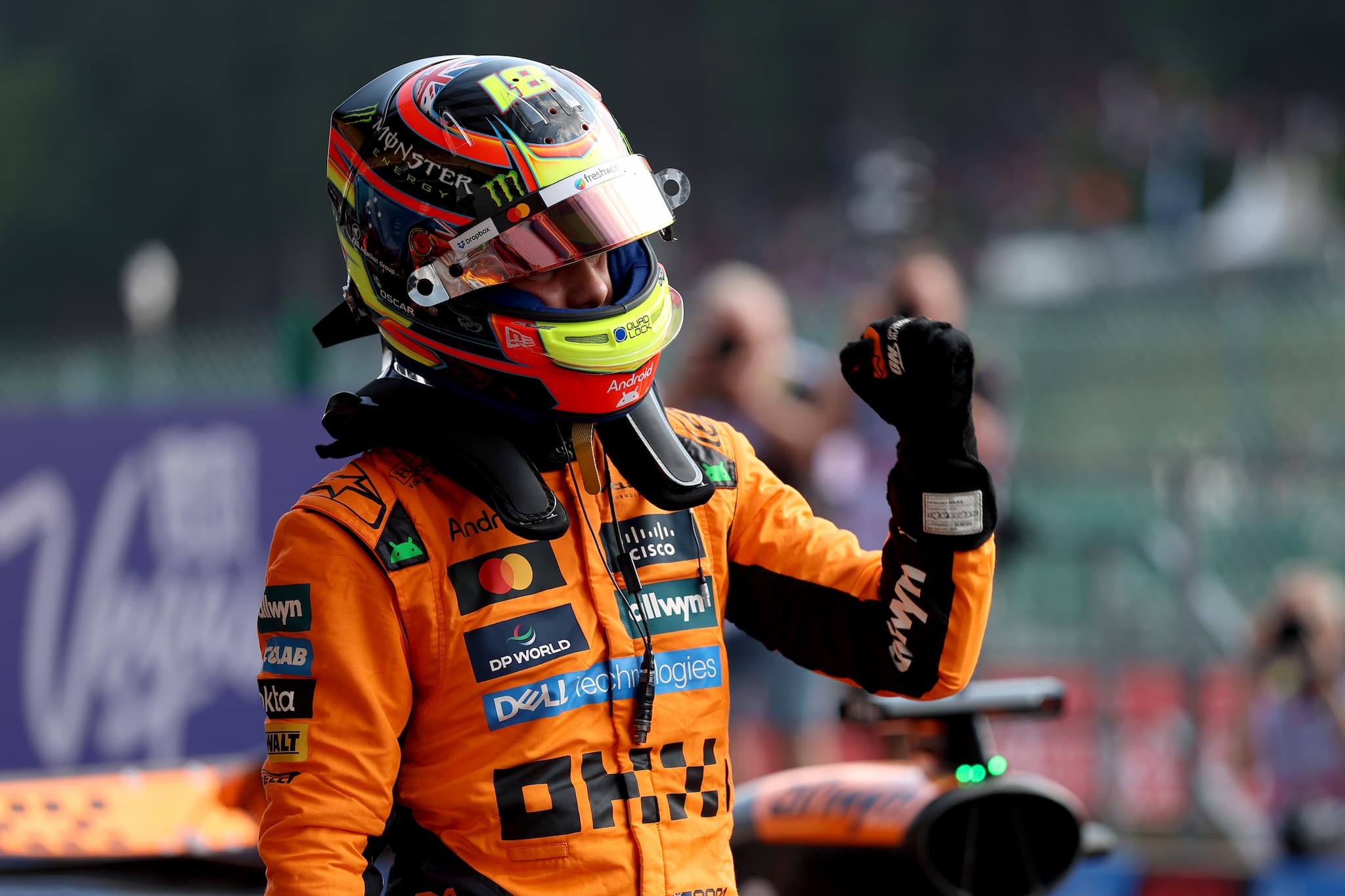 Piastri zmiażdżył rywali w kwalifikacjach do sprintu F1 na Spa