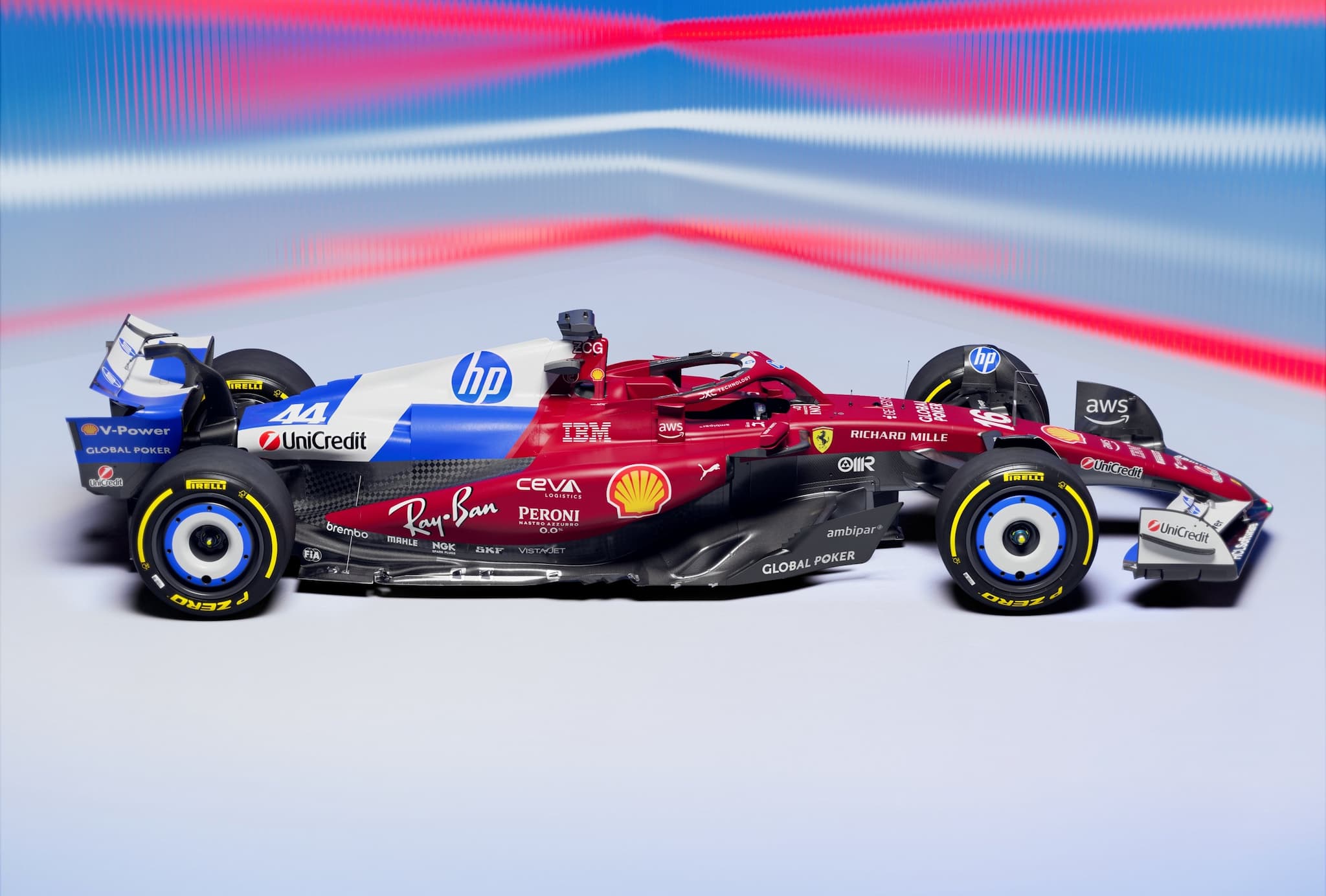 F1: Ferrari z niebieskimi wstawkami! Specjalne malowanie na GP Miami