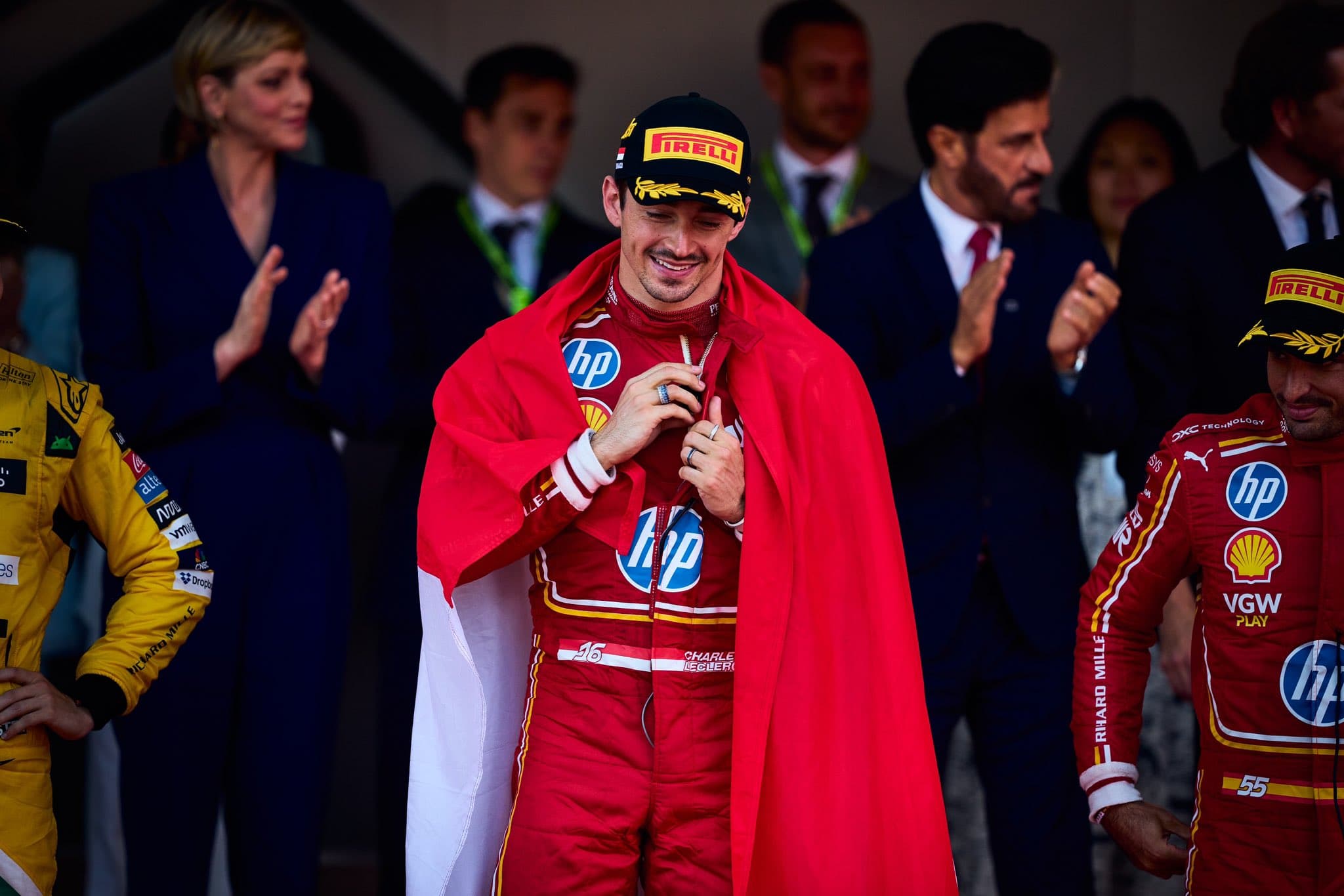 Zapłakany Leclerc ledwo widział wyjazd z tunelu w końcówce wyścigu