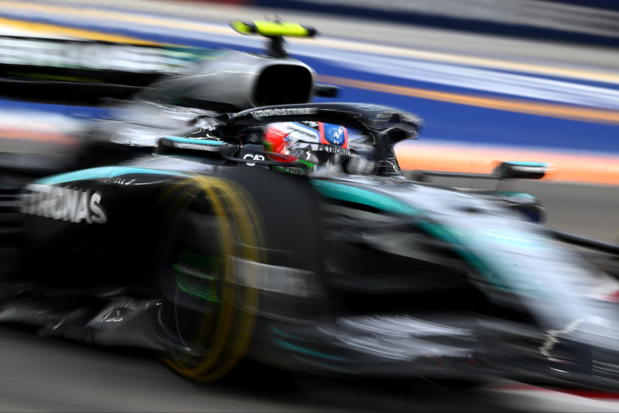 F1: Norris tłumaczy skok formy Mercedesa i problemy McLarena