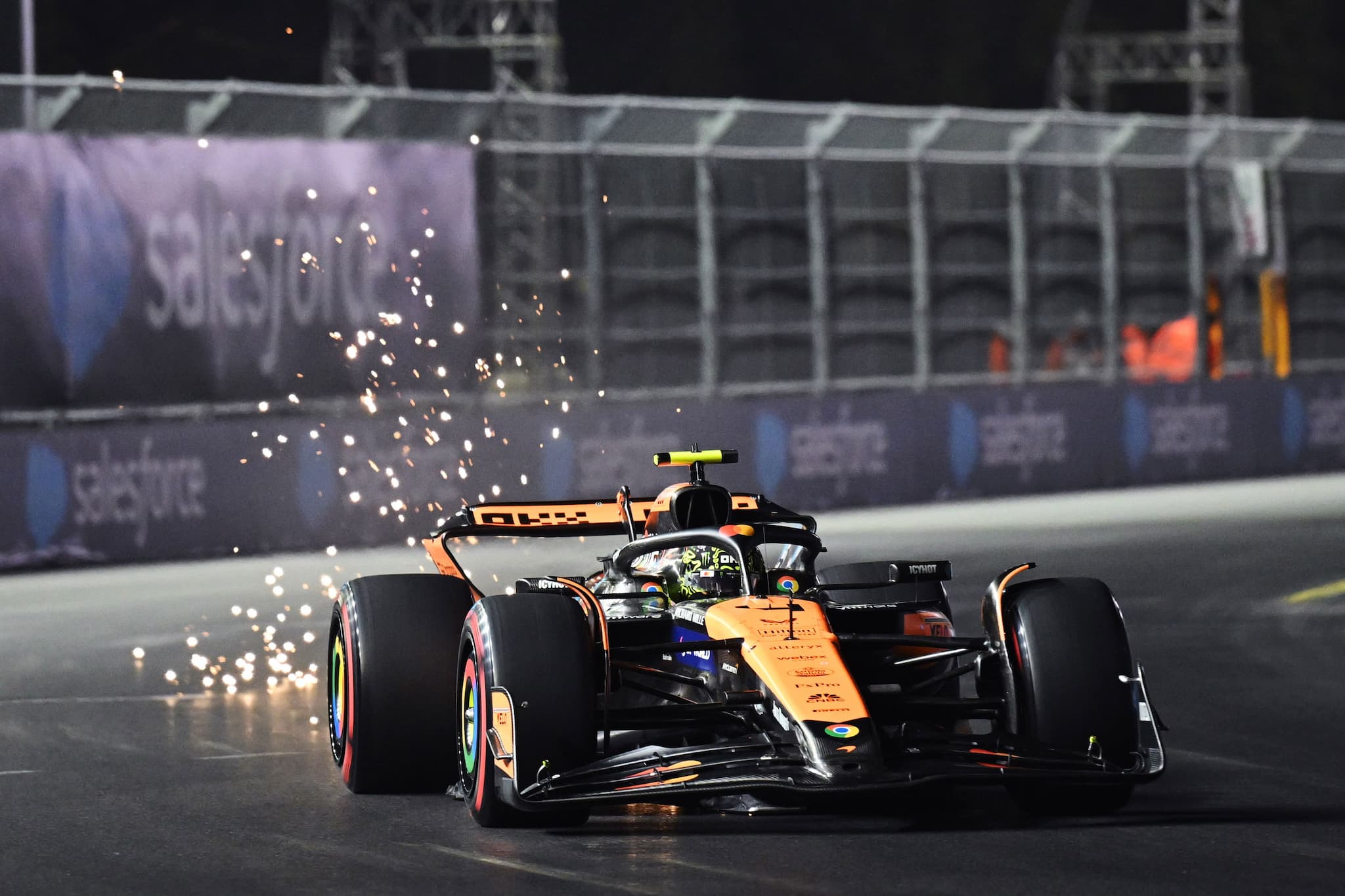 Norris wytłumaczył spadek formy McLarena w kwalifikacjach F1 w Las Vegas