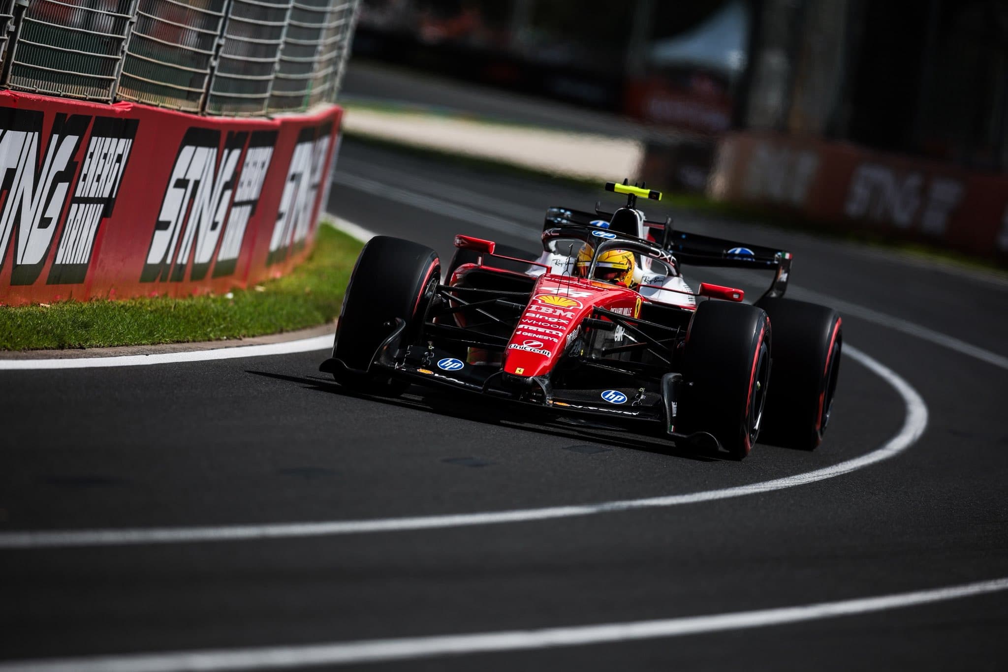 Ustawienie na starcie wyścigu F1 (GP Australii 2026)