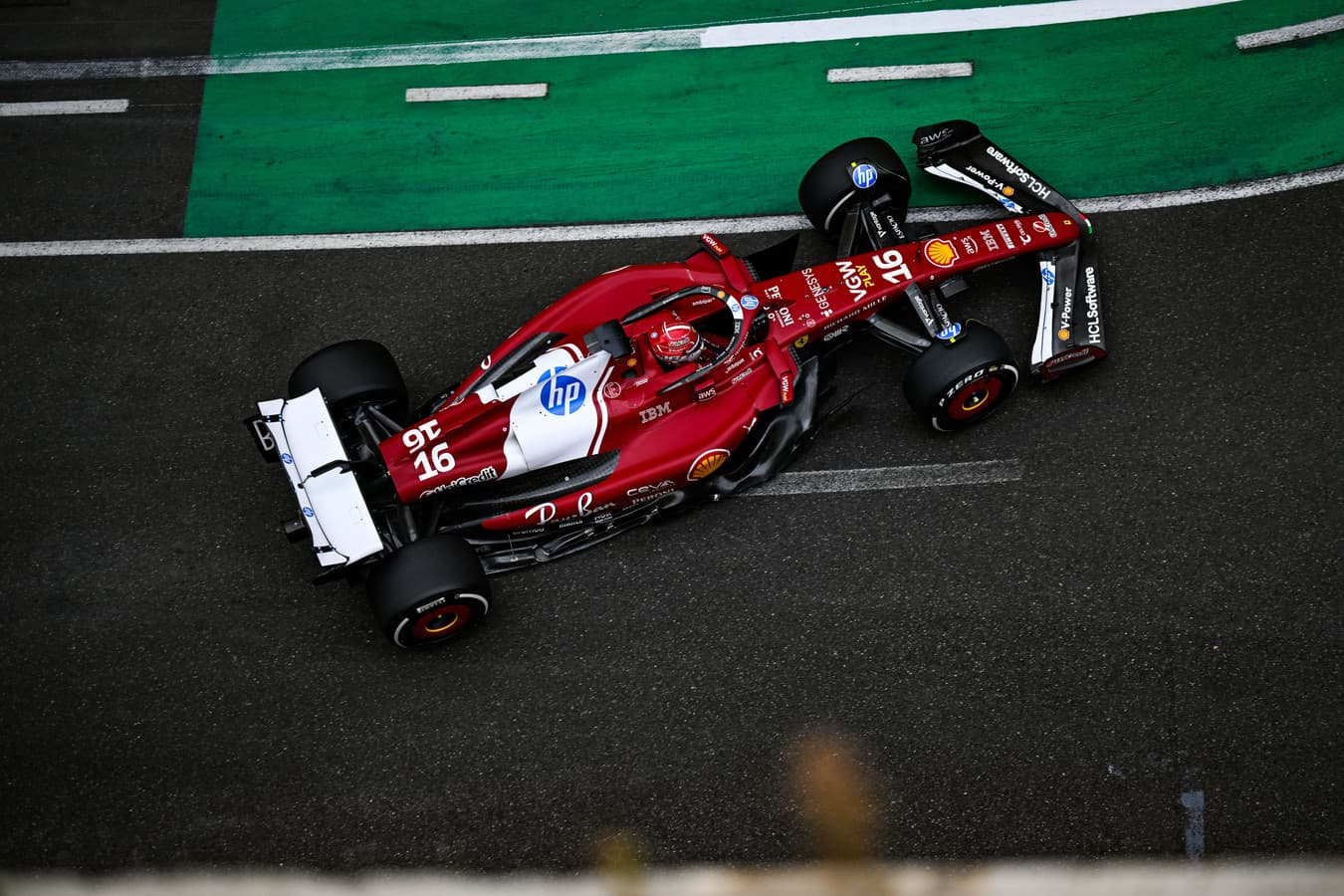 Leclerc miał problem techniczny podczas wyścigu F1 w Baku