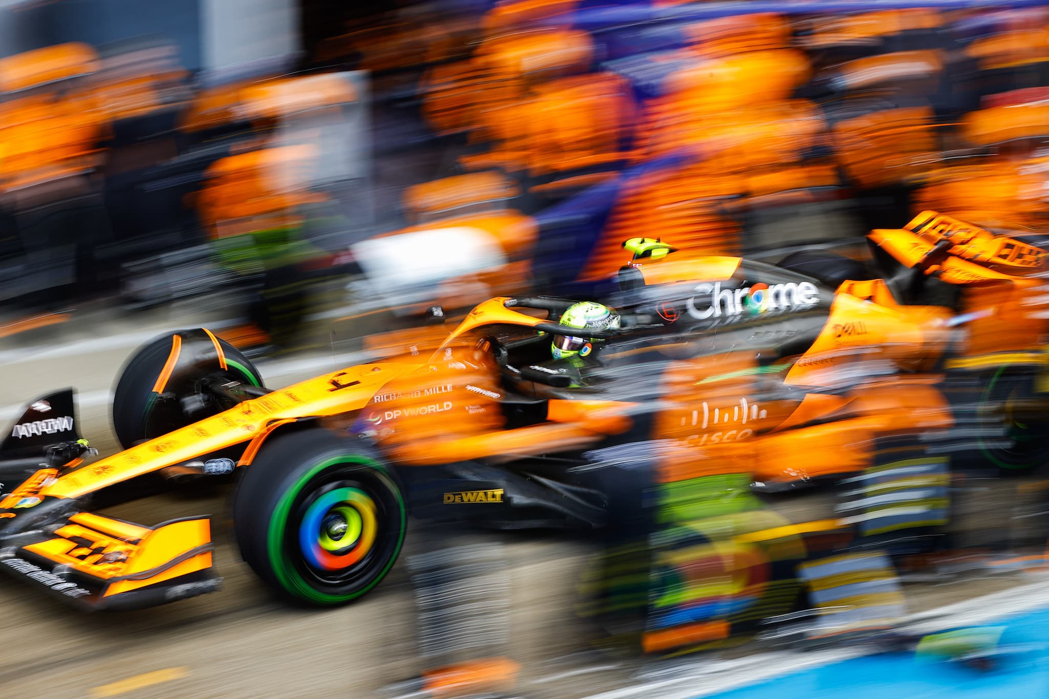 McLaren w końcu przywiózł nową podłogę (poprawki na GP Meksyku 2024)