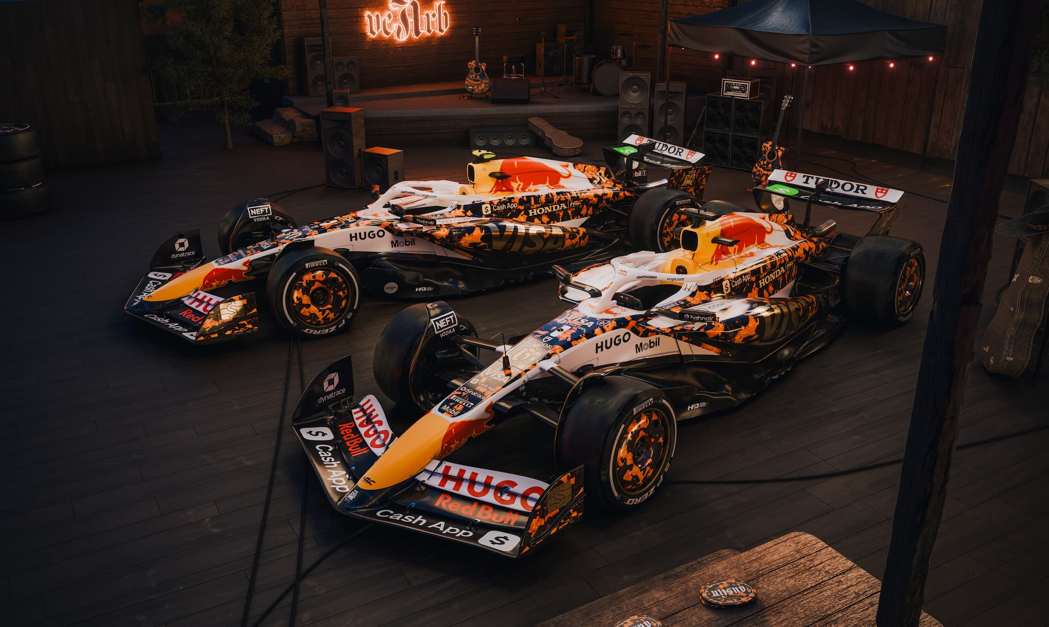 Racing Bulls ze specjalnym malowaniem bolidu F1 na GP USA 2025