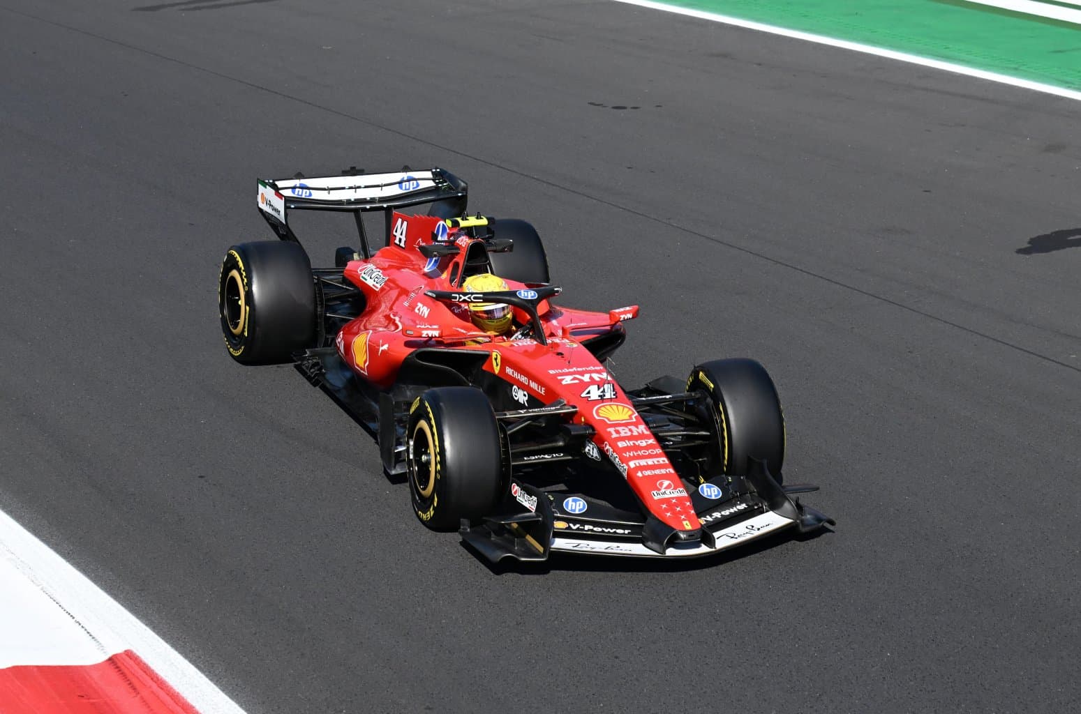 Ustawienie na starcie wyścigu F1 (GP Włoch 2026)