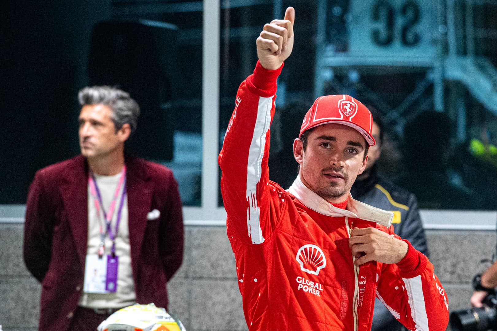 Verstappen wyjaśnił, dlaczego wypchnął Leclerca z toru po starcie