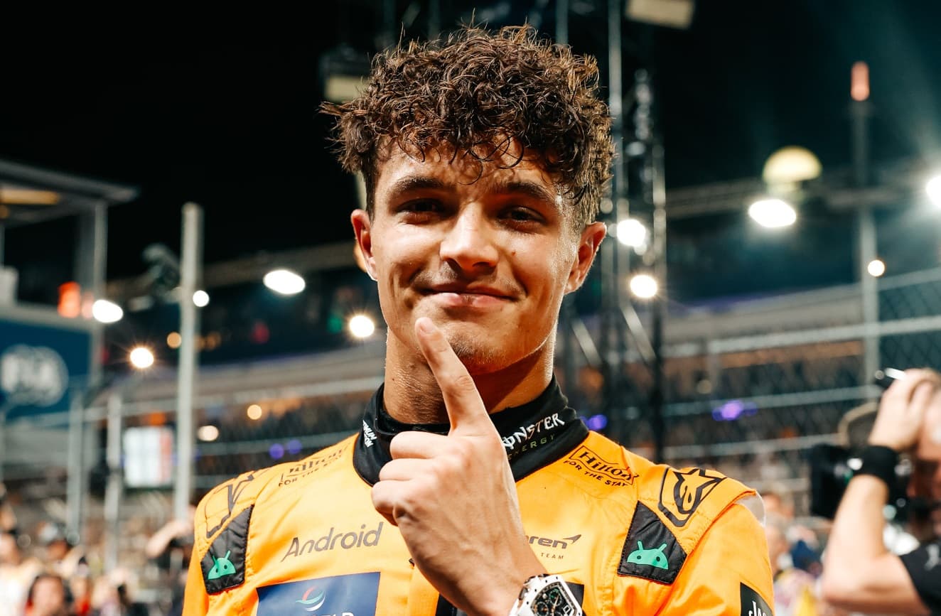 Lando Norris z pole position do GP Singapuru! Katastrofa Ferrari w Q3