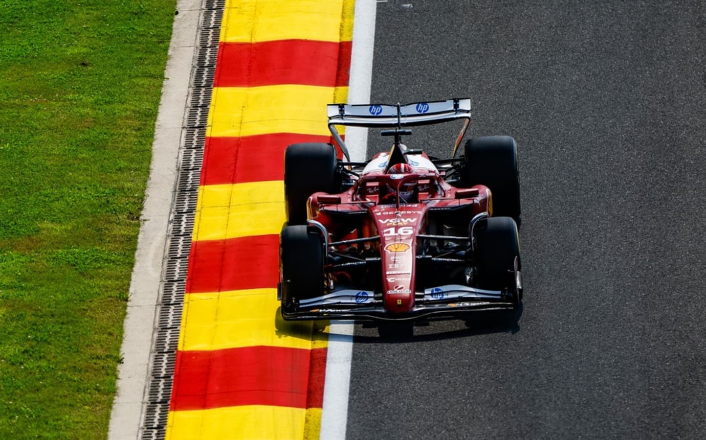Colapinto rusza z pit lane. Ustawienie na starcie sprintu F1 (GP Belgii 2025)
