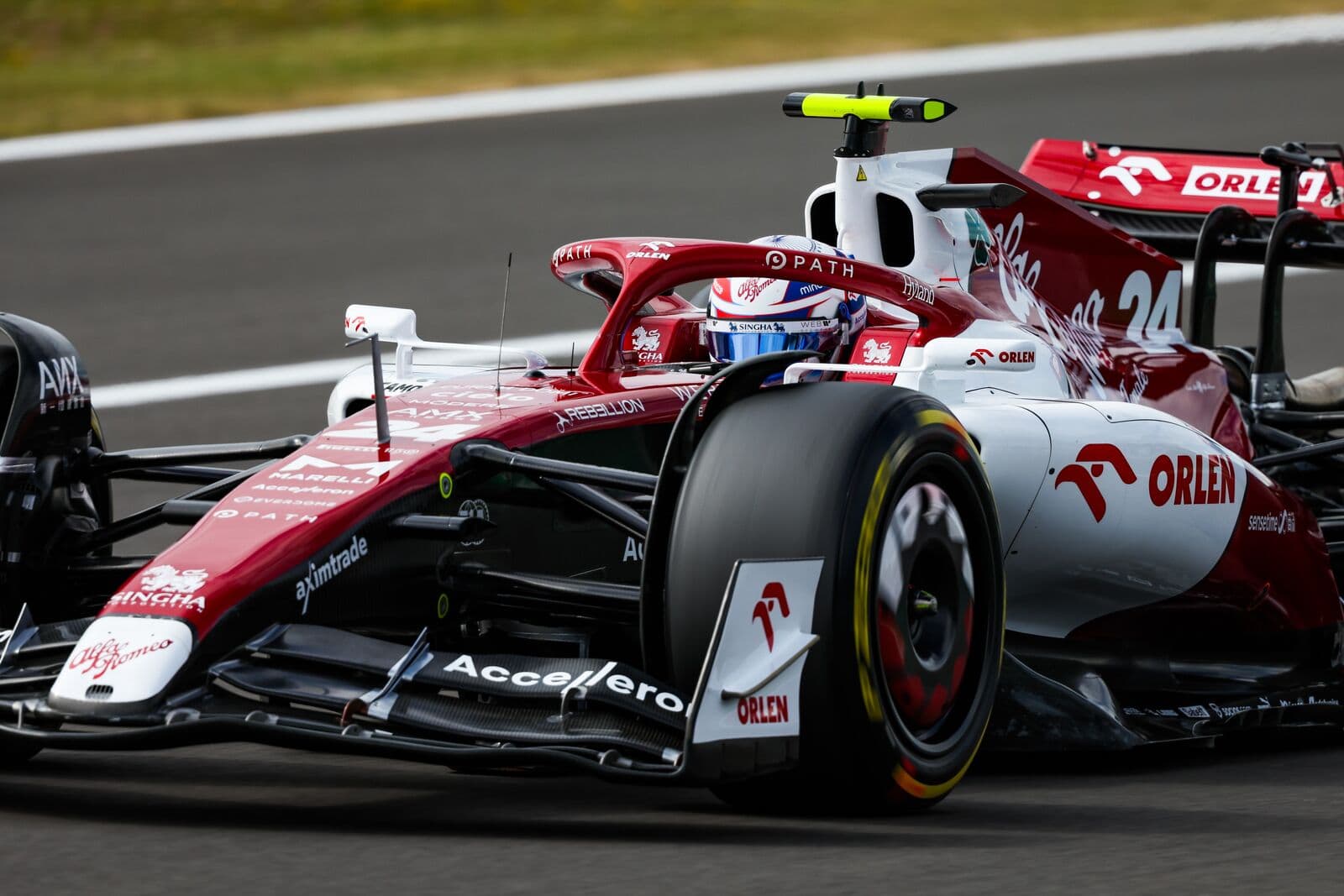 Zhou obawiał się pożaru po wypadku na Silverstone