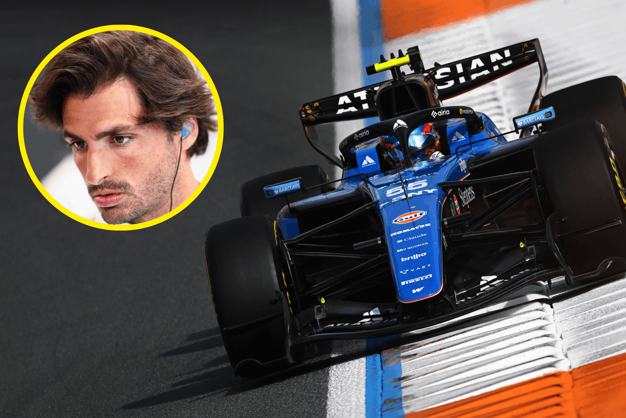 F1: Sainz tłumaczy, dlaczego wjechał w zespołowego kolegę holandia