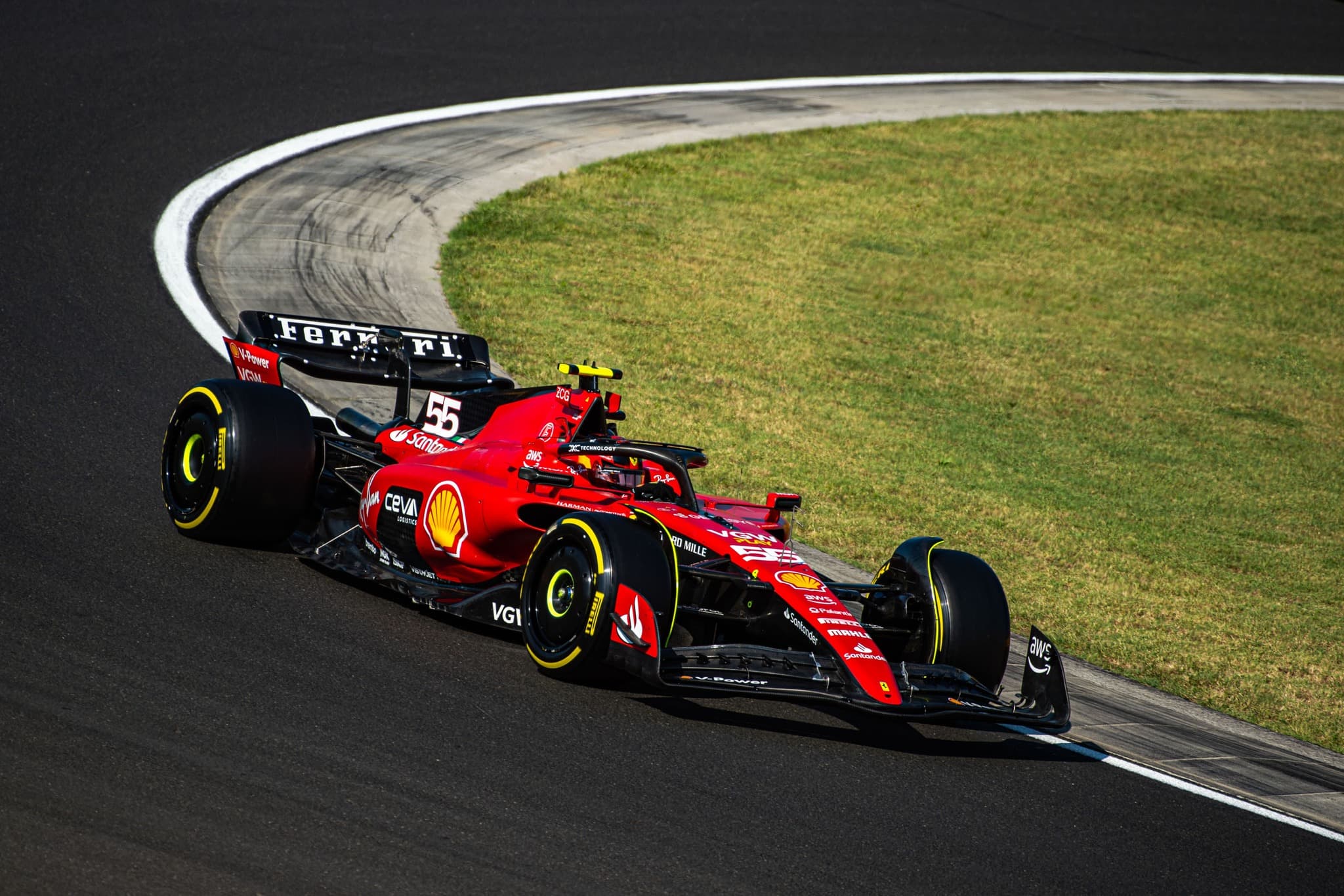 Ferrari odda pierwszy trening na Zandvoort młodemu kierowcy