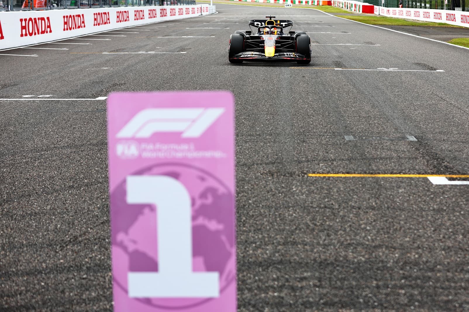 Verstappen nie stracił 1. miejsca na starcie do GP Japonii!