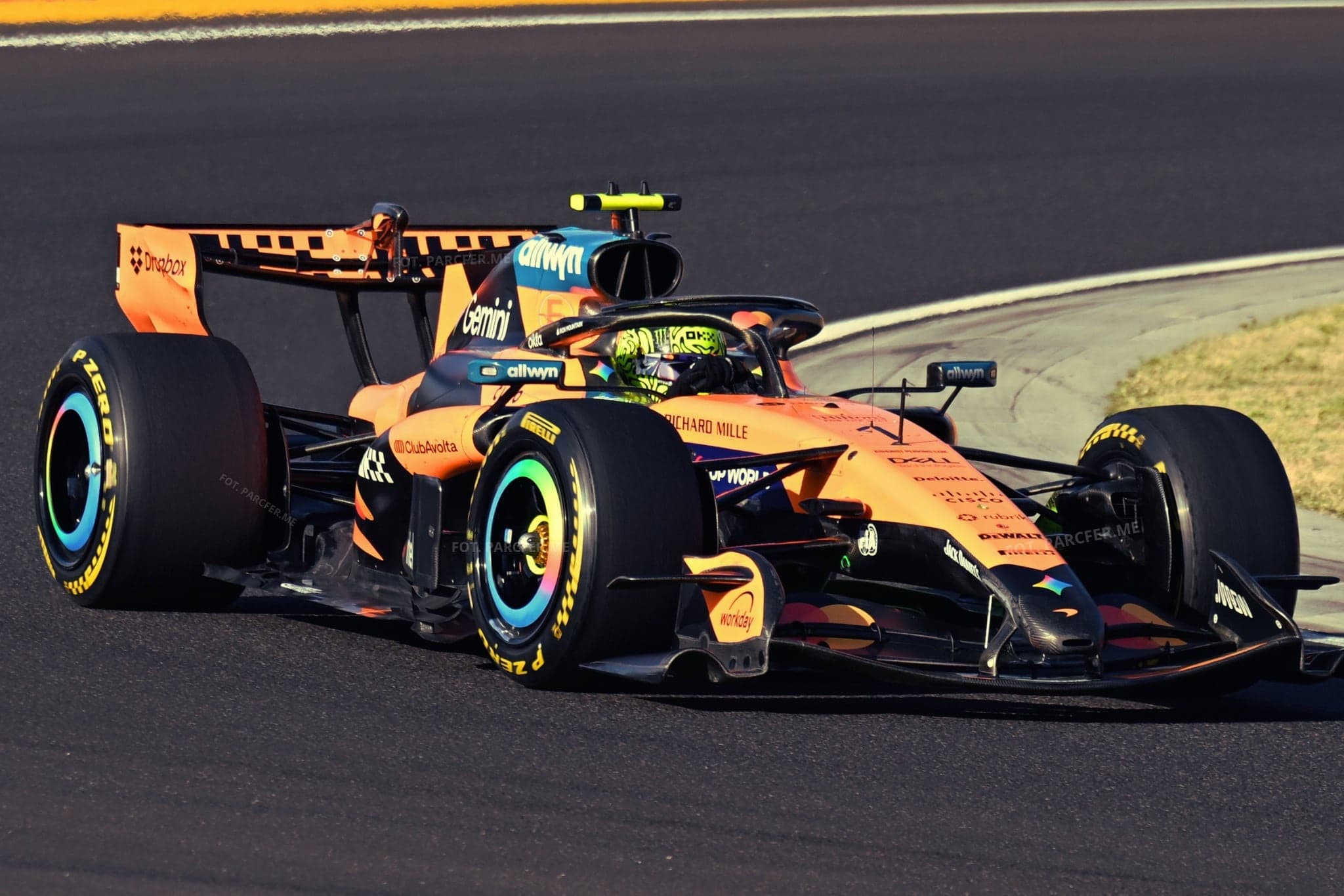 Pożar Pereza, Norris najszybszy przed kwalifikacjami F1 na Węgrzech