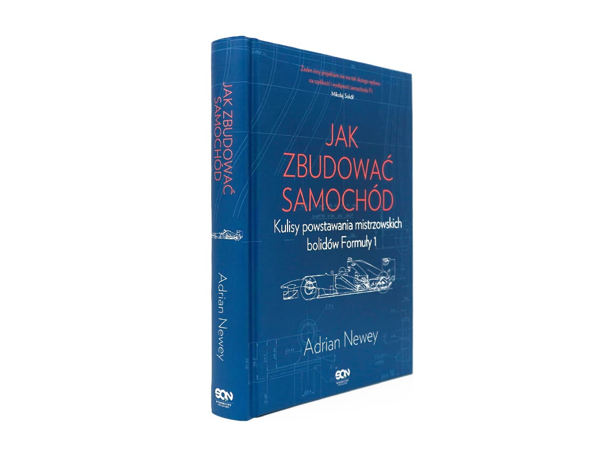 Premiera książki Adriana Neweya! „Jak zbudować samochód” już w księgarniach