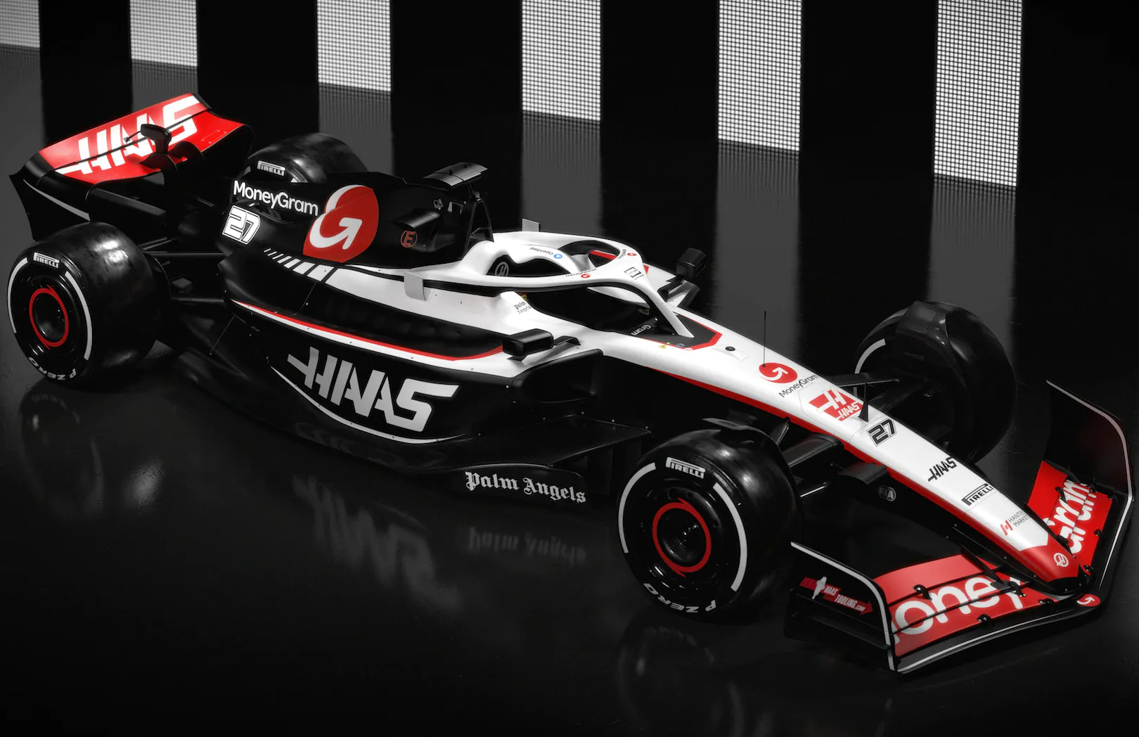 Haas pokazał malowanie bolidu VF-23 (galeria)