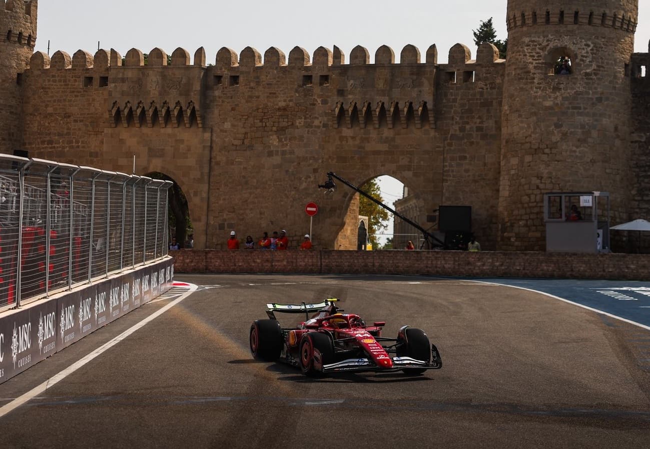 Wyniki 2. treningu F1 (GP Azerbejdżanu 2025)