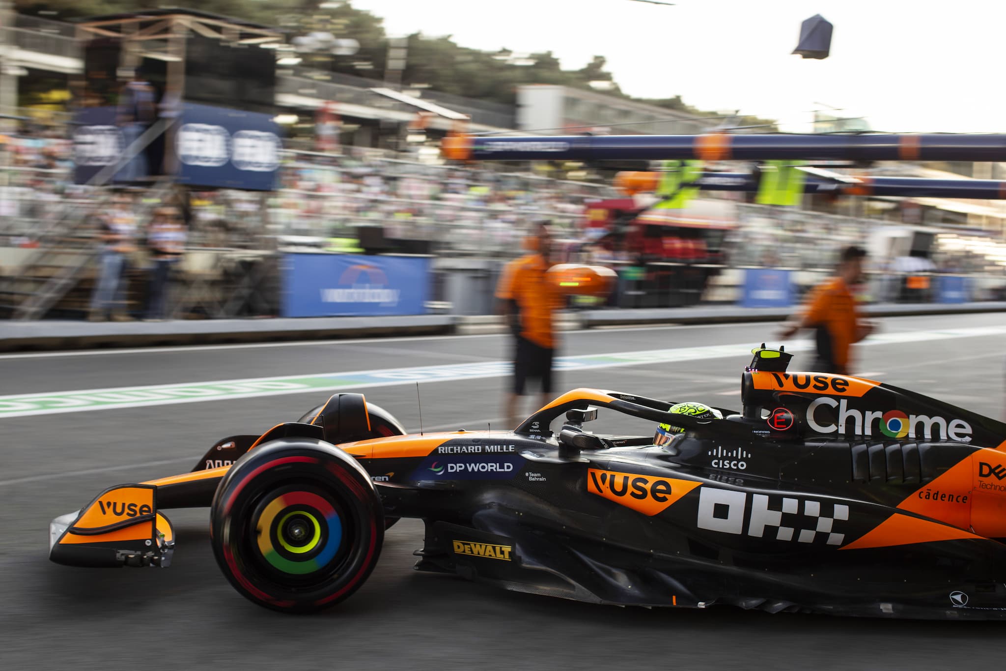 McLaren zaczął GP Azerbejdżanu słabiej niż poprzednie weekendy F1