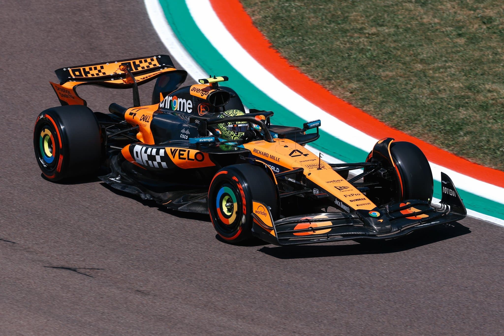 Wyniki 1. treningu F1 (GP Emilii-Romanii 2025)