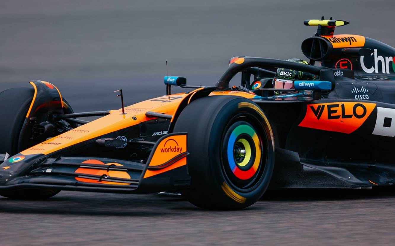 Norris najszybszy 1. dnia testów F1, Verstappen poczuł poprawę bolidu