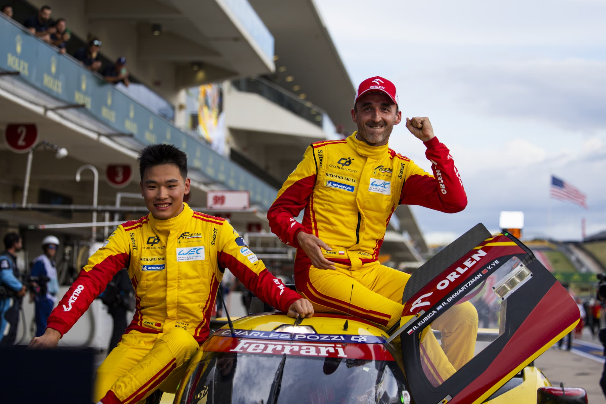 Robert Kubica zostaje w AF Corse na kolejny sezon WEC 