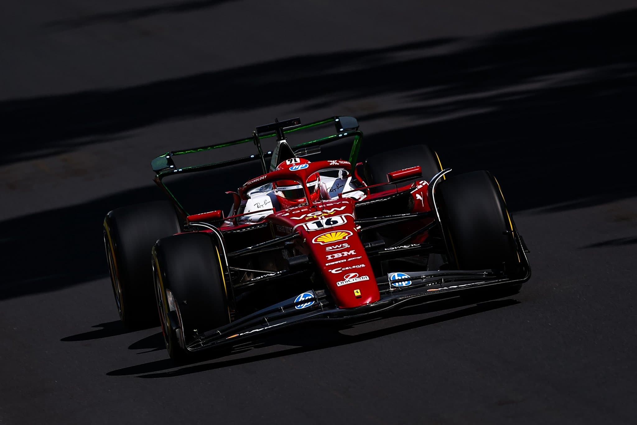 Ustawienie na starcie wyścigu F1 (GP Włoch 2025)