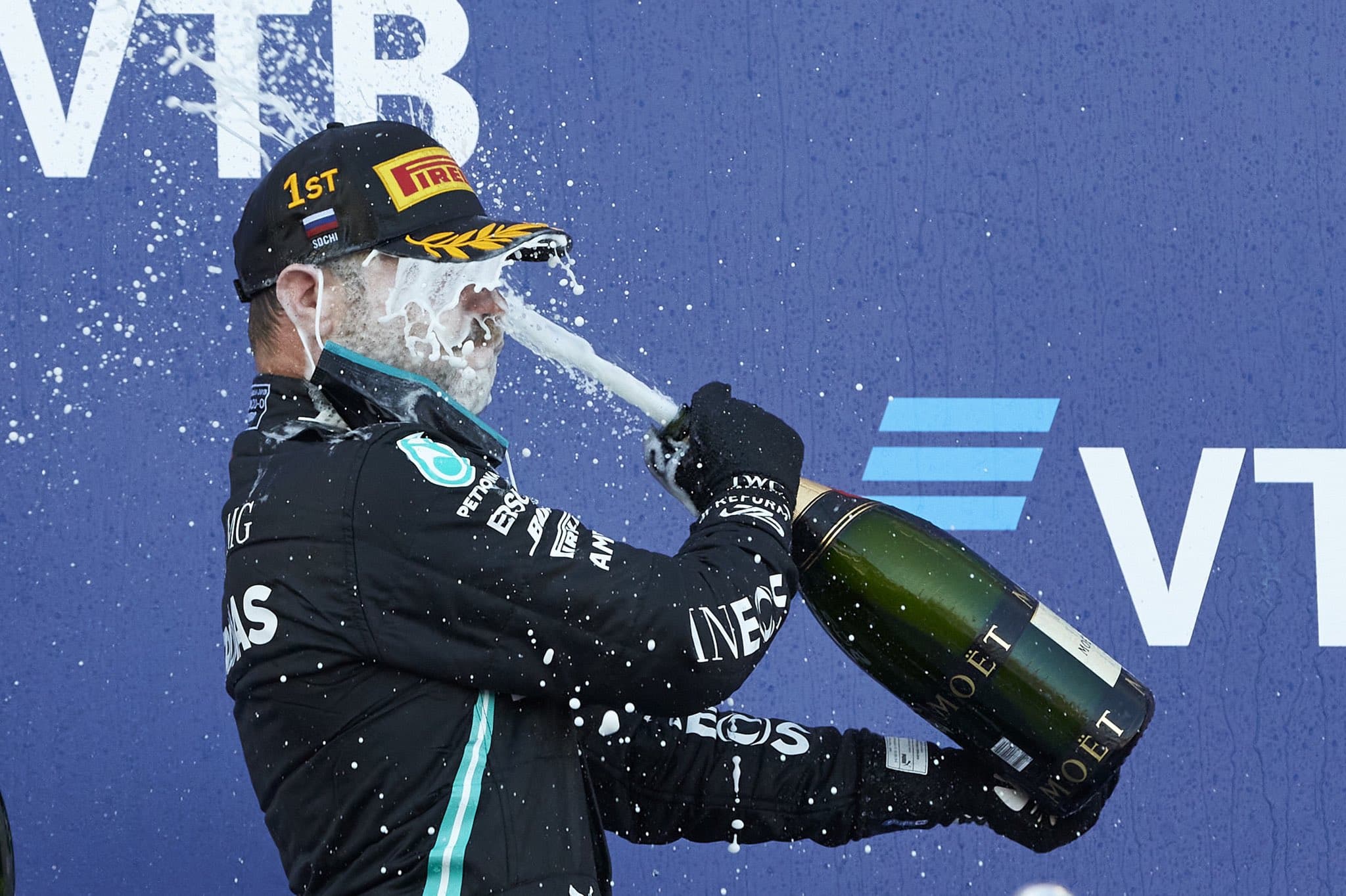 Bottas: Pszczoła trafiła w mój wizjer w drugim zakręcie