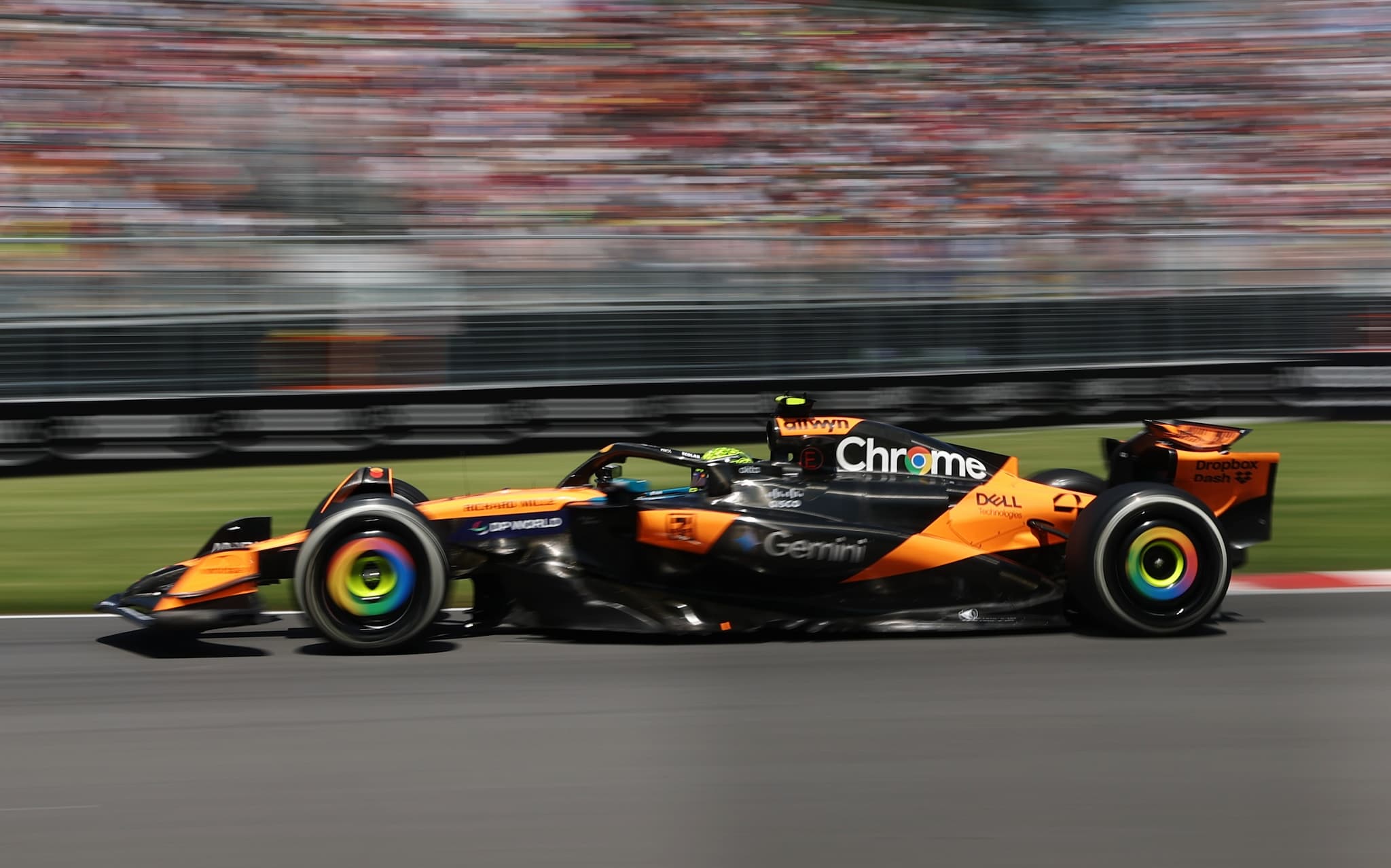 F1: Norris został ukarany za kolizję z Piastrim, ale miał dużo szczęścia