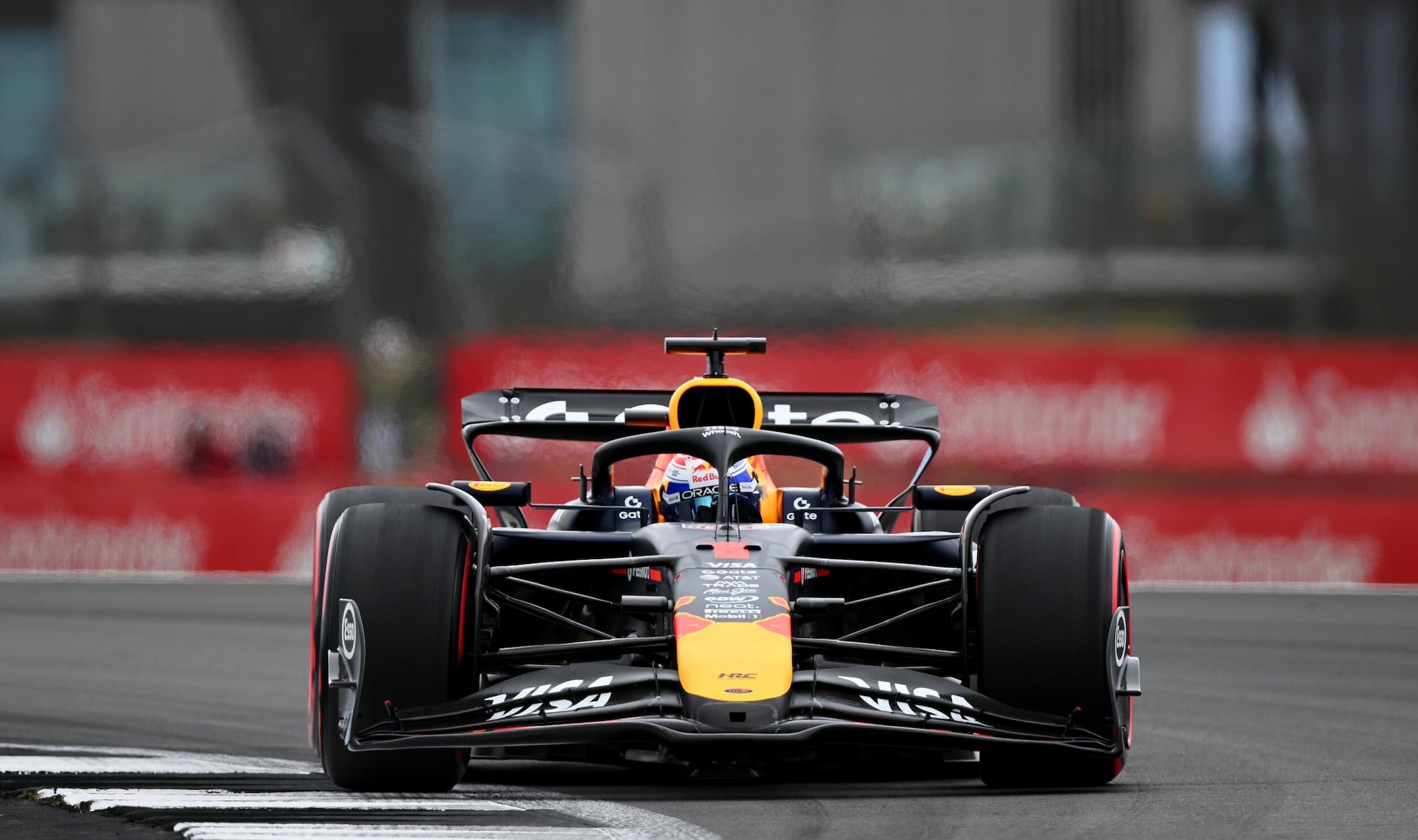 Ustawienie na starcie wyścigu F1 (GP Wielkiej Brytanii 2025)