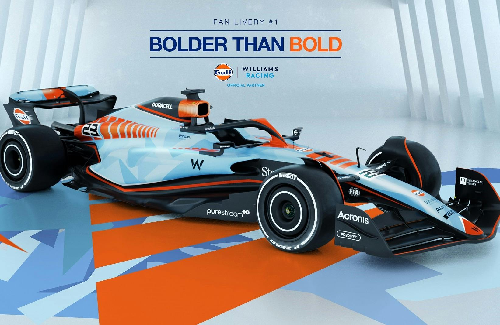 Williams pokazał kolejne wyjątkowe malowanie bolidu F1