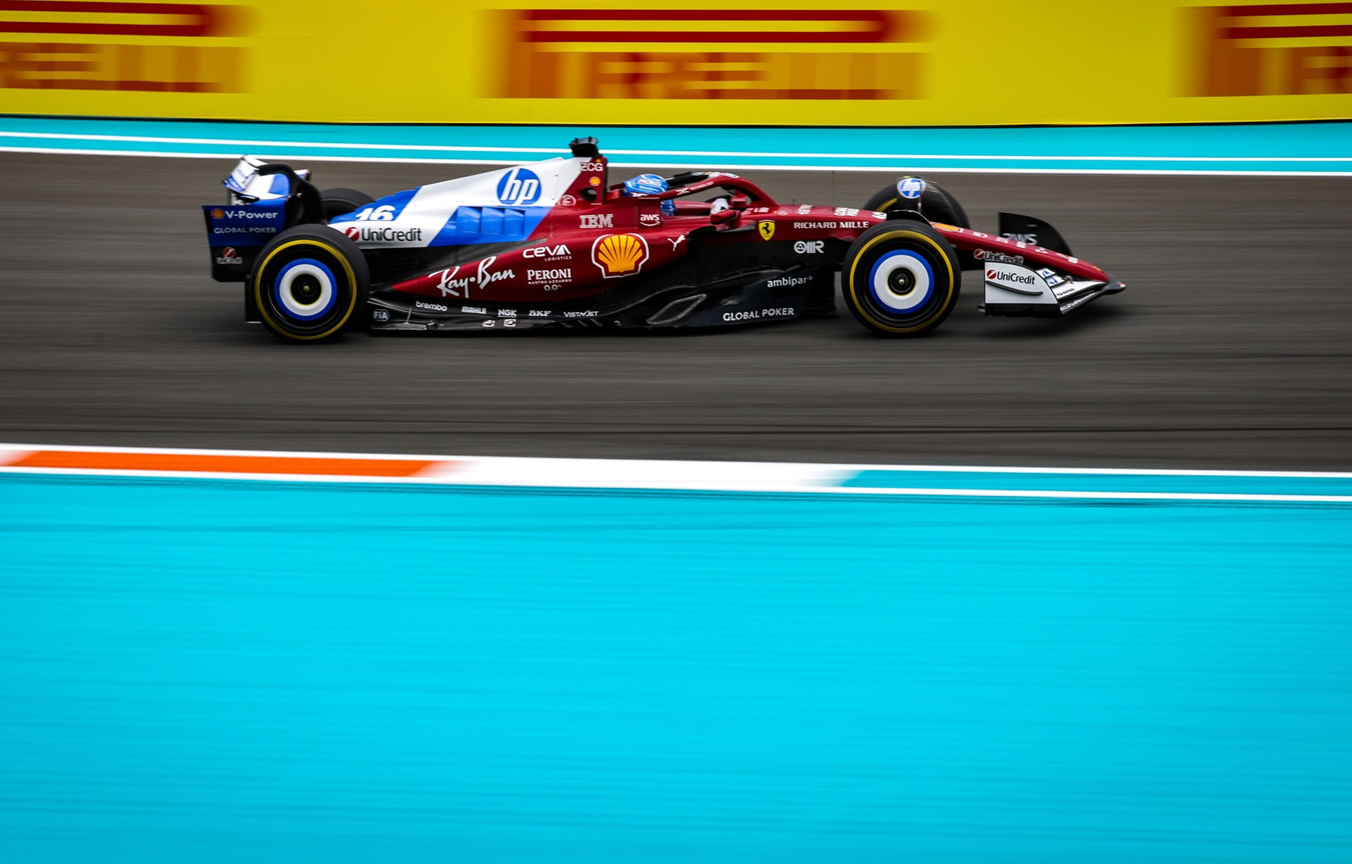 Leclerc rozbił się na deszczu! Ustawienie na starcie sprintu F1 (GP Miami 2025)