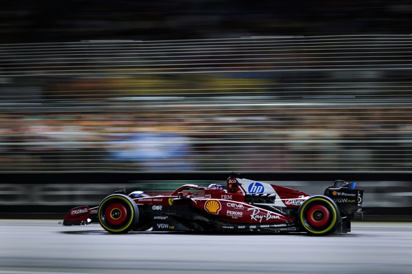 Ferrari dostało grzywnę po treningu F1 w Singapurze