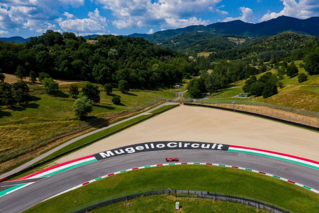 Ferrari testowało na Mugello bolidem z 2018 roku