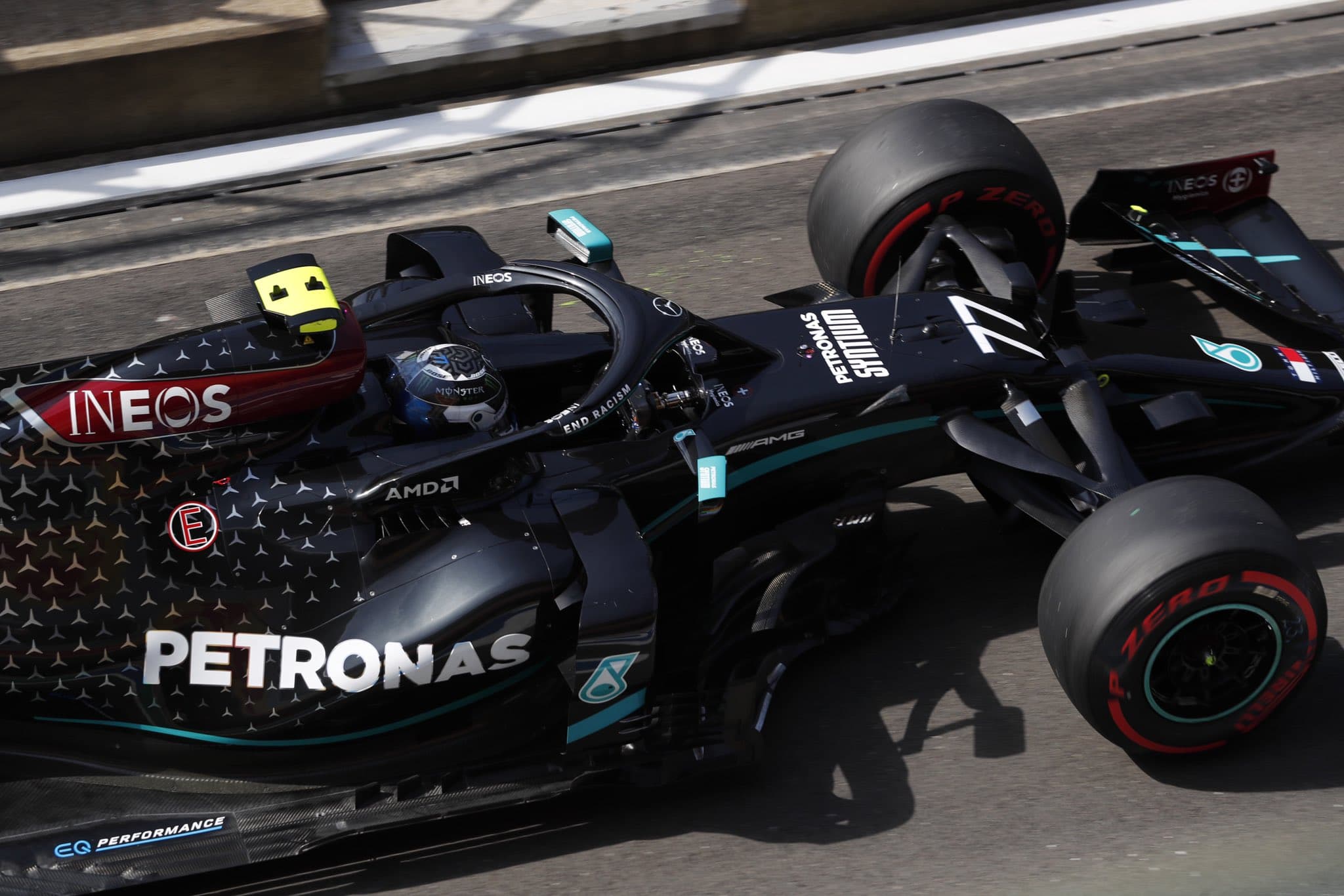 FP3: Mercedesy wróciły na szczyt, problemy Albona