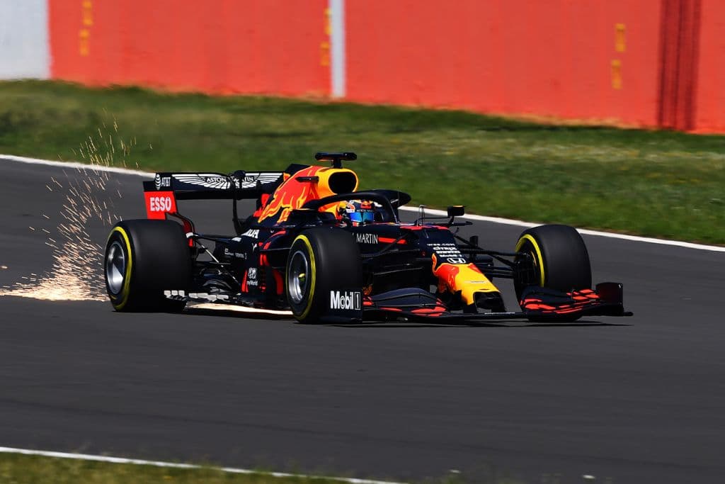 Red Bull jeździł po Silverstone bez Verstappena
