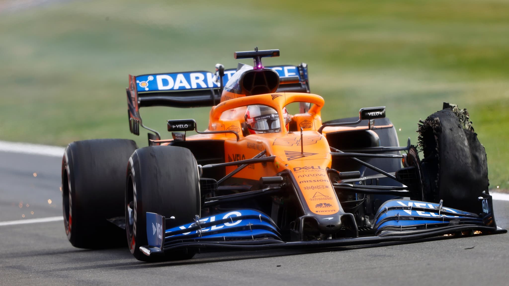 Sainz przyznał, że Grosjean był dziś niebezpieczny