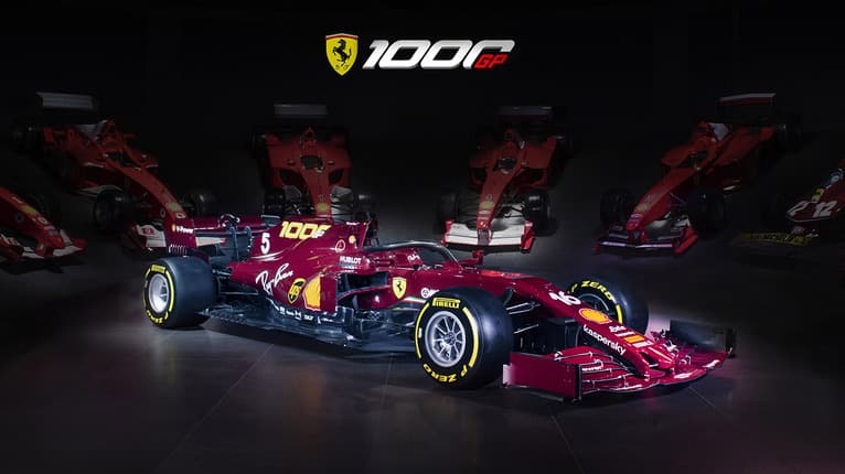 Ferrari pokazało malowanie na swój 1000. wyścig  