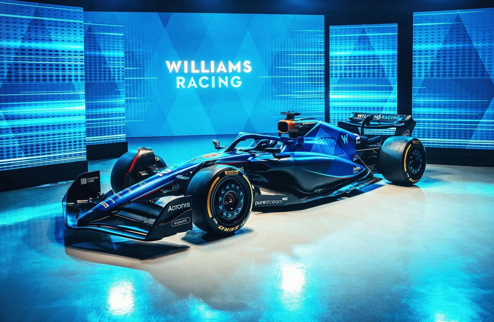 Williams zaprezentował malowanie bolidu FW45 i nowych sponsorów