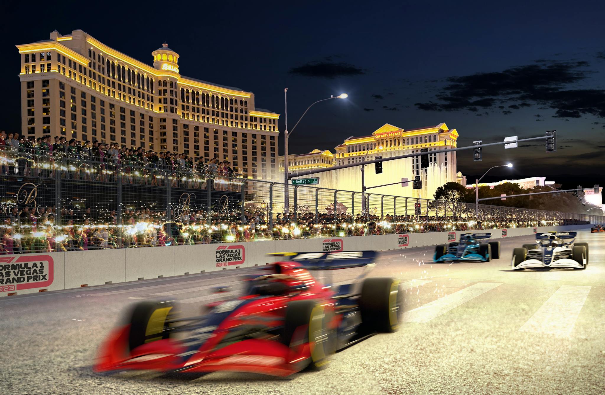 F1 wydała już 240 mln dolarów na wyścig w Las Vegas