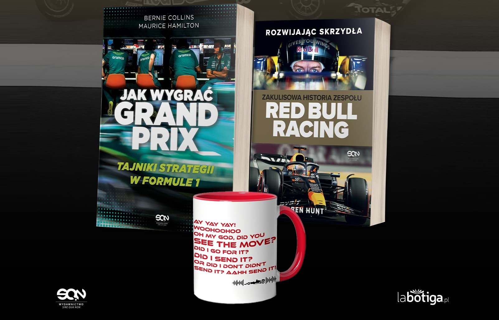 Nowe książki o F1: Poznaj historię Red Bulla i tajniki strategii