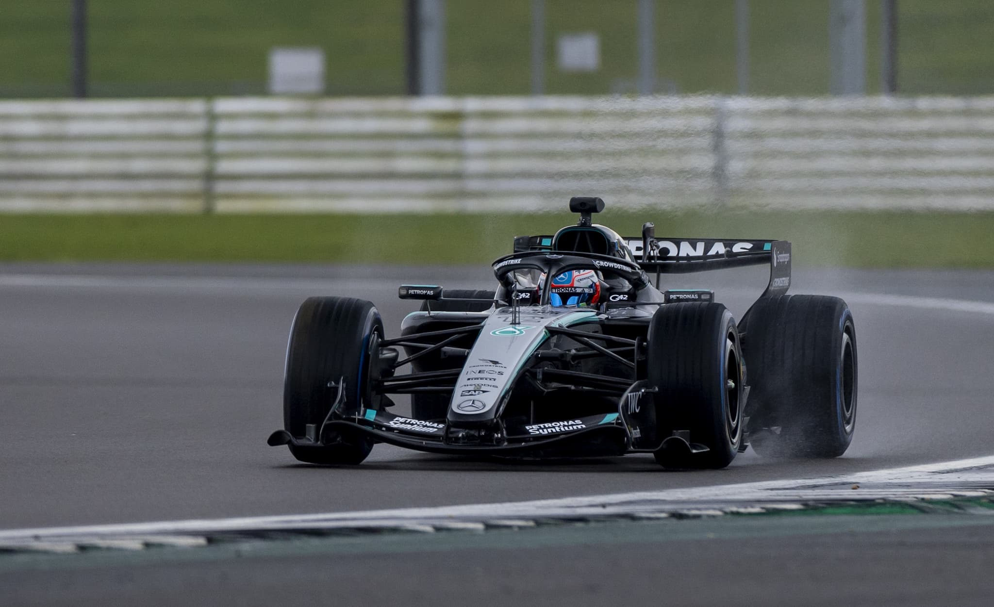 Mercedes pokazał pierwsze zdjęcia nowego bolidu F1 na torze