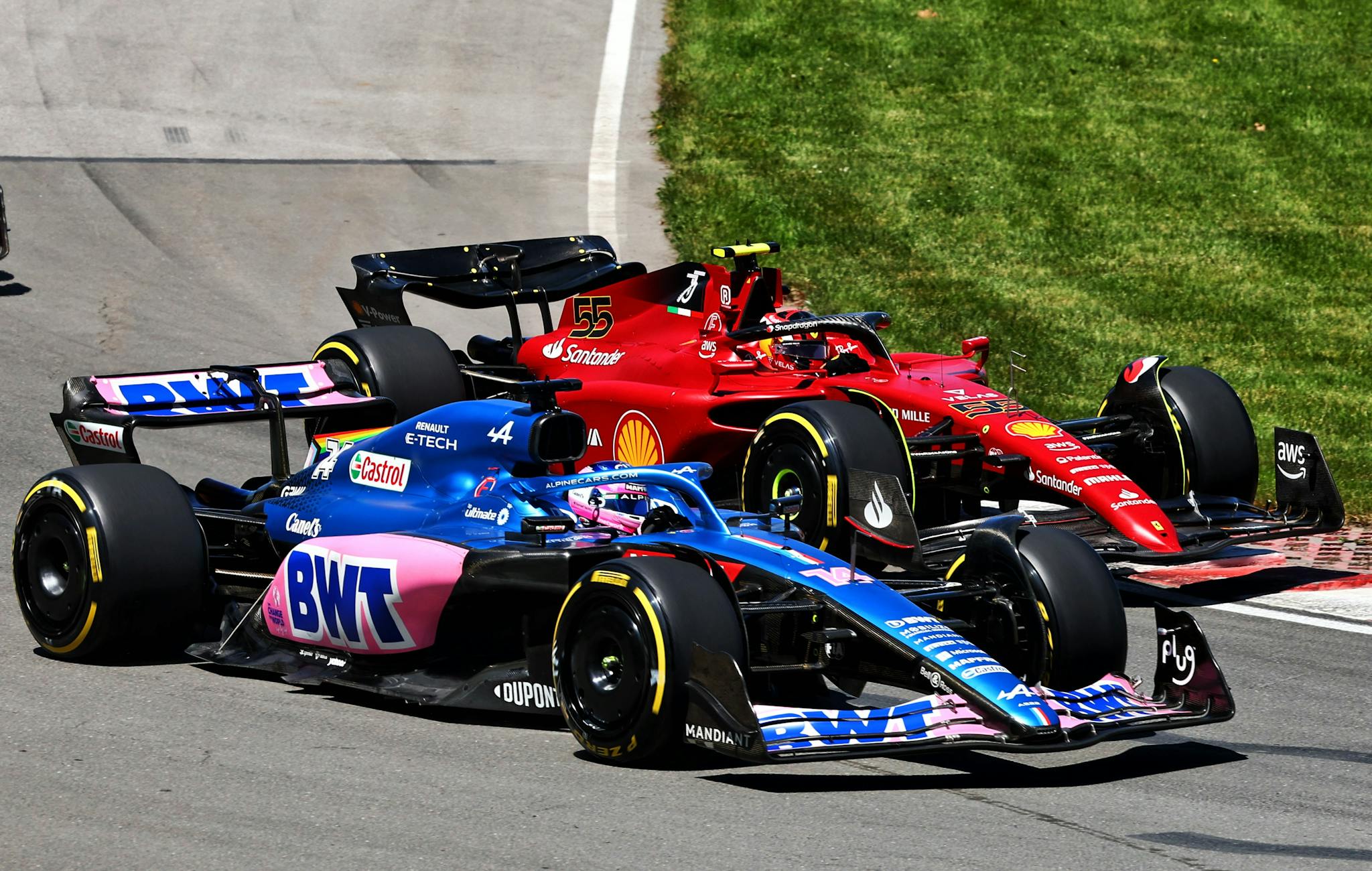 Alonso miał problemy z silnikiem w wyścigu w Kanadzie