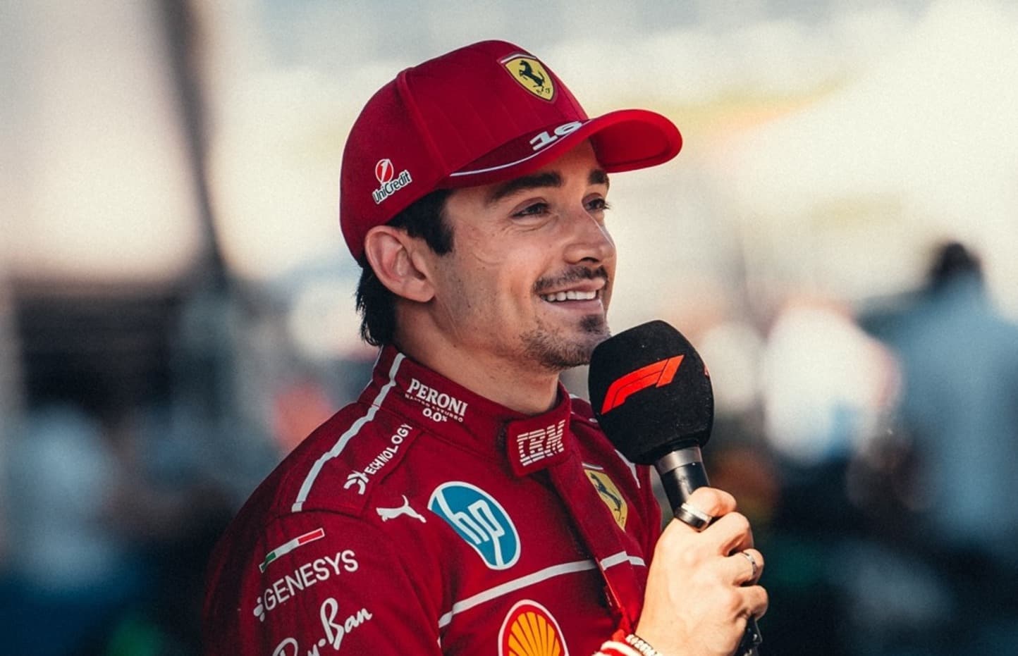 F1: Leclerc tłumaczy, jak Ferrari pomogło mu wygrać kwalifikacje